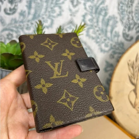 Authentic Vintage Louis Vuitton Monogram Card Holder mini address book - Picture 2 of 16